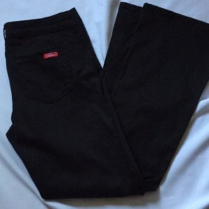 Black flare Dickies Size 13